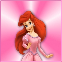 принцесса с красными волосами